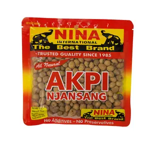 Nina International Natural Traditional Akpi Seed Spice - Whole, 2oz (Njansang, Djansang, Musodo) for Enhanced Flavor