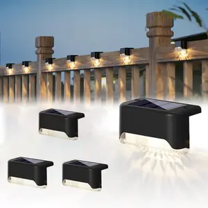 🔆 Ultimate 4/12-Pack Solar Deck Lights 🔆 Auto-On/Off Warm White LED for Stairs, Pathways & Fences | Waterproof IP65 Design | Easy NO Wires & NO Bills Installation! Perfect for Yard, Patio & Garden Lighting. #SolarLights #OutdoorLighting