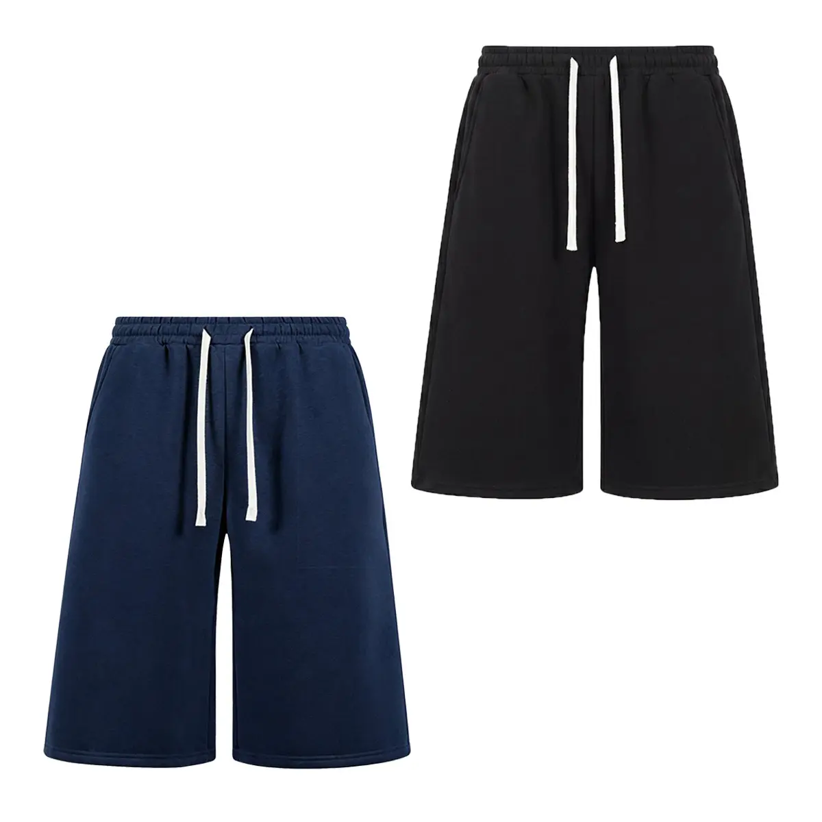 Navy Blue + Black