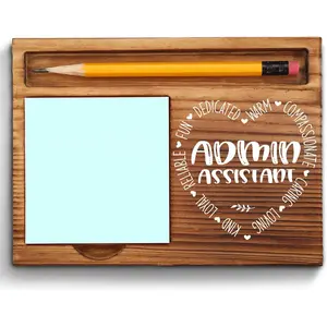 Admin Assistant Gifts, Administrative Assistant Appreciation Gifts, Thank You Admin Assistant Gifts, Admin Assistant Office Decor, Admin Assistant Desk Self-Stick Note Pad Holders ZSS54