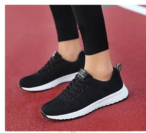 2026 Women Sport Shoes Fashion Platform Sneakers Ladies Spring Winter Flats Running Shoes for Woman