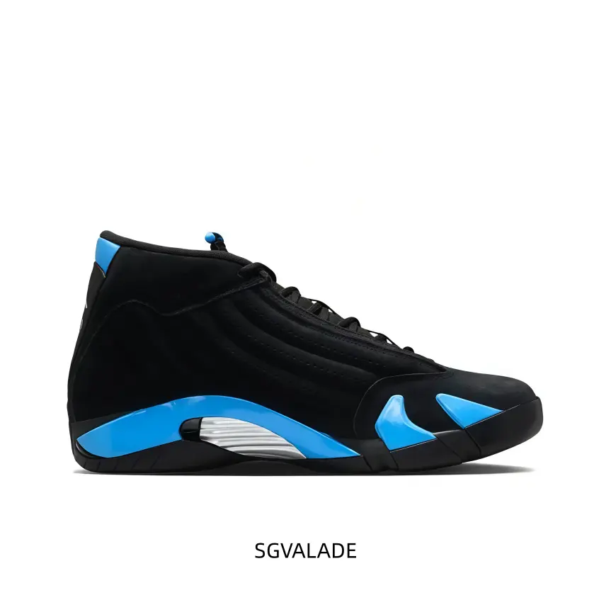 Vintage Retro Low-Cut Basketball Sneakers for Men, Soft Matte Material, Comfort Cushion Sole, Royal Blue/Black/White Color Matching, All-Match Daily Sports Collectibles Accessories