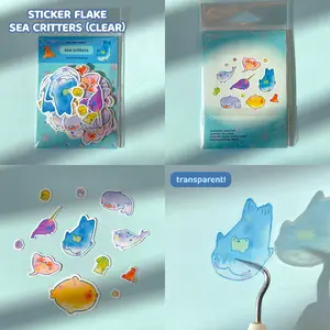 Silly Frog Sticker Flake Series C