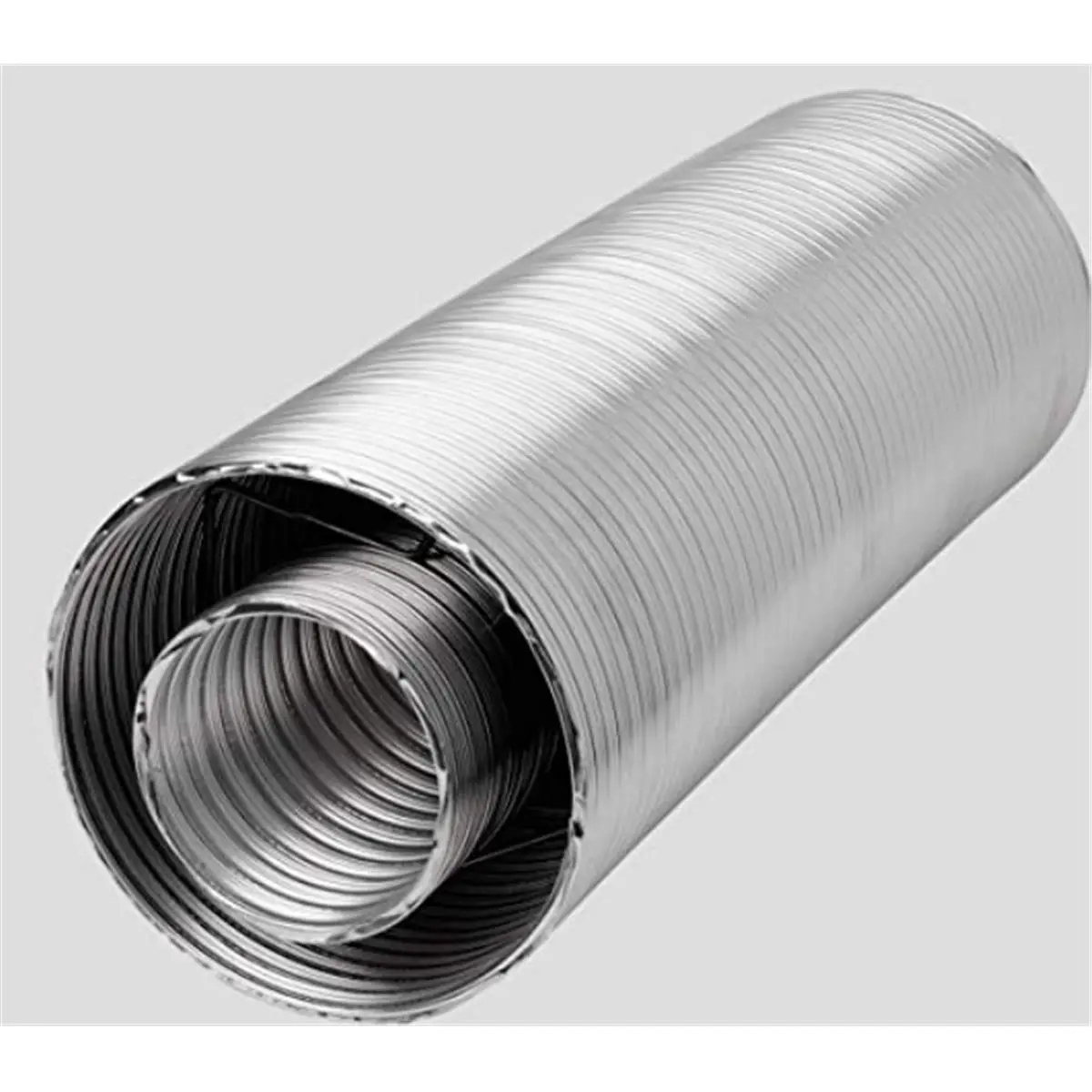 Majestic SLP-FLEX-5 Flexible Vent Pipe, 5 ft. SL Venting Pipe for Home Improvement Heating & Cooling Systems