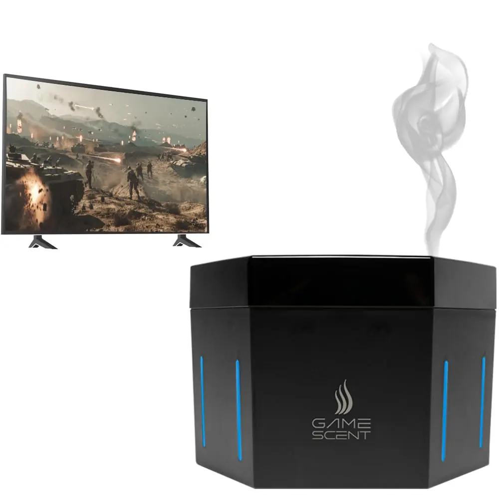 Automatically Releases Scents for Every Game & Movie Like Forests, Storm & Many More | 4D Immersive Gaming Device Compatible with All Platforms