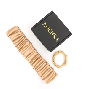 100% Pure Mulberry Silk Makeup Headbands | No-Frizz, No Crease | Ideal for Skincare, Facials & Makeup Application - Handmade in USA