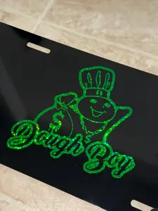 Dough Boy License Plate - Truck Accessories- truck - car- automotive