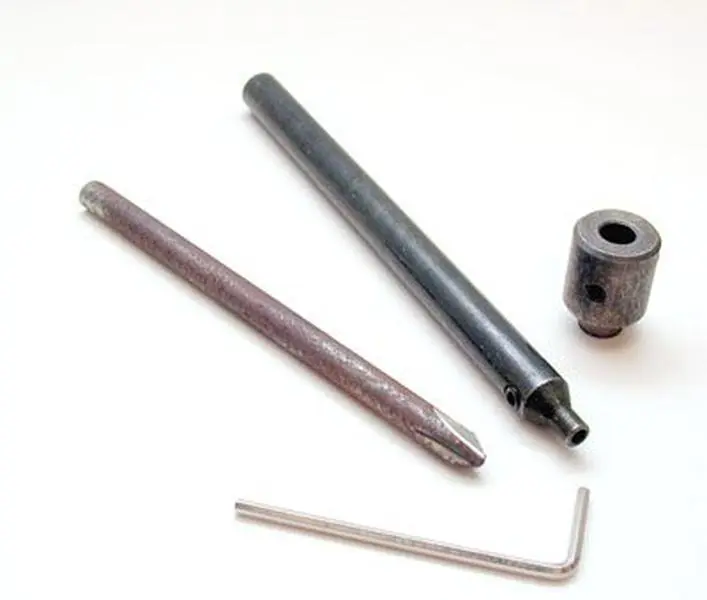 Blum BT65.9000 Accessory Kit with 6mm Stop Collar, #2 x 6" Phillips Driver Bit, and 2.5mm Extension Chuck, High Quality Components, 1-2.5Mm Extension Chuck