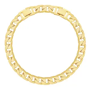 KissYan Gold Ankle Bracelets for Women, 14K Gold Anklets Chunky Cuban Link Chain Summer Beach Foot Jewelry Gifts & Jewelry for Christmas Gifts  9" or 11" Adjustable Extension Chain Mothers Day Gift Ideas