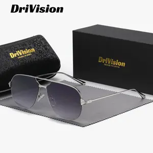 Drivision unisex Luxury Craftsmanship stylish full-frame sunglasses outdoor activities refined functional sunglasses UV400