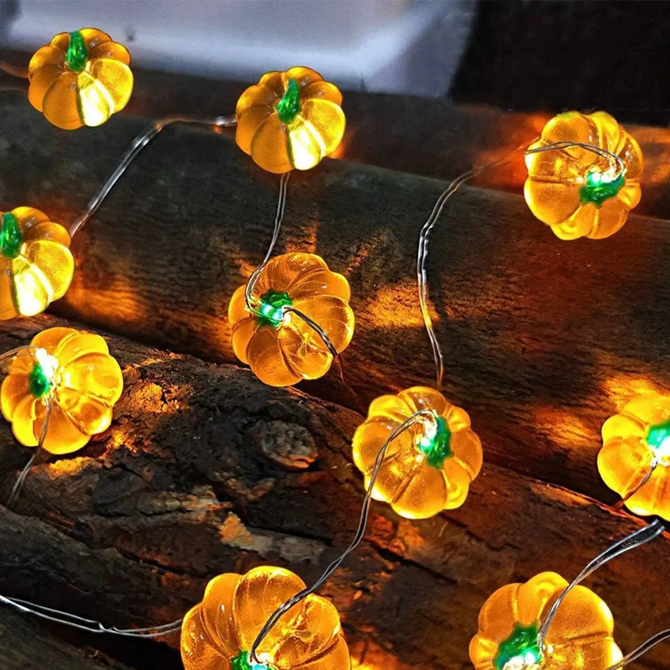 LED Halloween Pumpkin Hanging Lantern