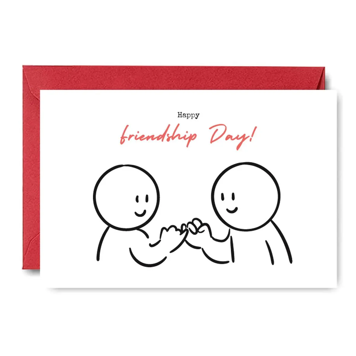 Heartfelt Friendship Day Card - Celebrating Your Special Bond, Perfect for Best Friends