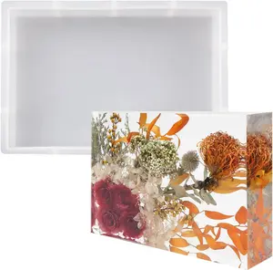 Large  Molds,Rectangle  Molds for  Casting,Epoxy  Casting Mold for Flower PreservationDIY  Decor Wedding Present,Bookends , Picture Frame