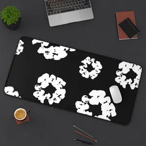 Denim Tears Desk Mat, Luxury Colorful Pattern Design Mouse Pad, Desktop Accessories for Men Women, Non-slip Mousepad, Gifts, Home Decor Ideals