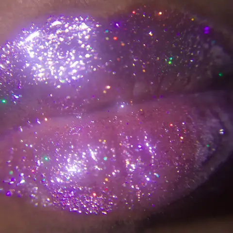 Fleeky Friday BDAY GIRL Cosmetic Lip Gloss - Sheer, Holo, Glitter, Shimmer, Lightweight, Glossy, Sparkle Effect for Daily Makeup & Birthday Occasions