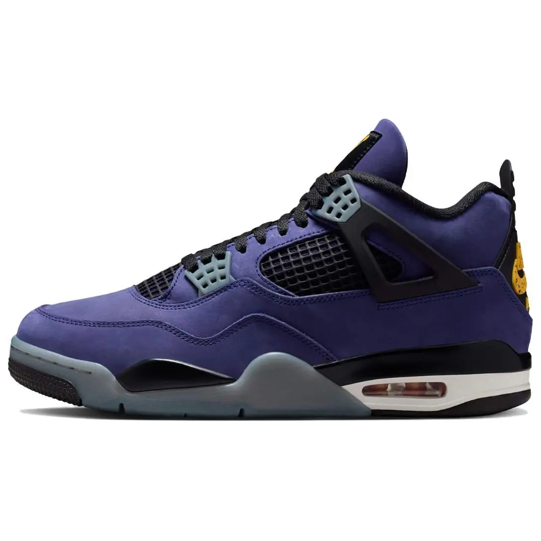 Nike Jordan Air Jordan 4 FV5029-500 Retro "Imperial Purple" Sneaker Shoe Iconic Design Bold Hue Versatile Look