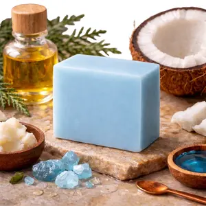 Grass Fed Beef Tallow & Copper GHKCU Peptide Soap Bar with Coconut Oil Shea Butter for Acne Face & Body Wash Unisex Daily Skincare Cleanser for Skin Renewal by Grounded Labs Sciences