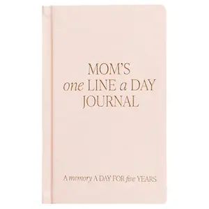 Mom's One Line A Day Leather Journal