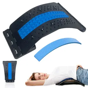 FAJAERNY Professional Back Stretcher/Cracker Multi-Level Back Massager for Upper and Lower Back Pain Relief - Multi-Level Back Stretcher for Sciatica Herniated Disc and Spine Decompression