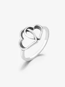 1 PC Fashionable Elegant Heart-shaped Zircon Ring for Women Fashion Jewelry for Festival Party Daily Clothing Decor Trendy Exquisite Wedding Engagement Promise Ring Ladies  Anniversary Party Birthday Valentine's Day Festival Gift for Girlfriend