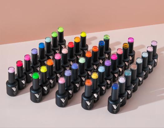 V Beauty Pure Gel Polish Quarter Line - Bright Tones 10ml Soak-Off High-Pigment Long-Lasting UV LED Compatible Salon-Quality Manicure Flawless Cutics Cosmetic