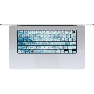 Ice Shards MacBook Keyboard Sticker