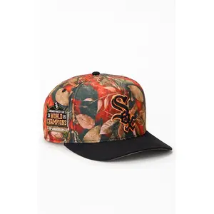 New Era Men's Chicago Whitesox Leaves 9FIFTY A-Frame Snapback Hat