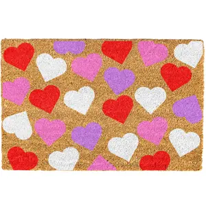 Valentines Day Door mat, Welcome Mat, Funny Door mat, hearts, Broken Hearts