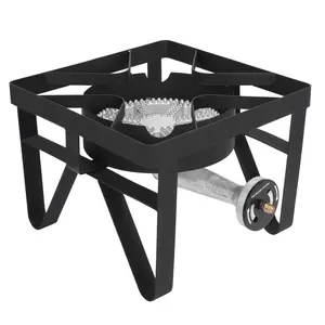 Ef41-54 Outdoor Furnace With Square Furnace 20W BTU Head Diameter 26cm With 1.2m Leather Pipe With 0-20psig High Pressure Valve BBQ gear camping tools tarp camper tent trailer