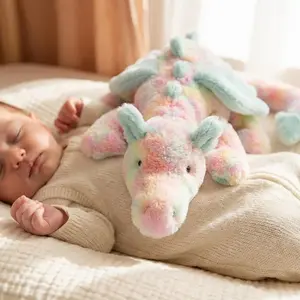 Jellycat Lazulia Dragon Plush 50cm/70cm – Soft Comfort Toy Doll for Abebe, Perfect for Cuddles and Relaxation