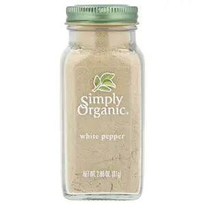 Simply Organic White Pepper, 2.86 oz (81 g)