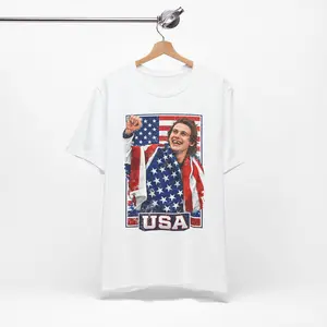 USA Hockey Shirt, Patriotic Hockey Fan Tee, Hockey Pride Gift