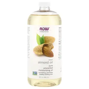 NOW Foods Solutions, Sweet Almond Oil, Unscented, 32 fl oz (946 ml)