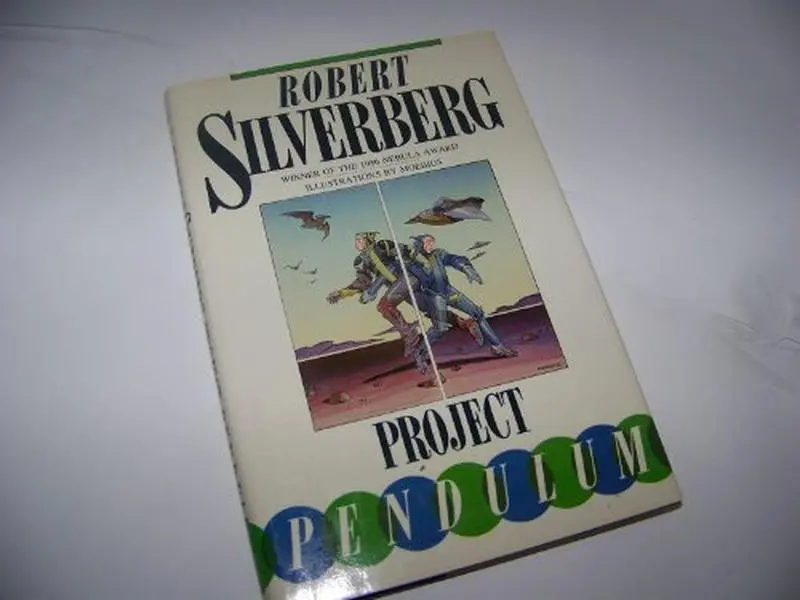 Used Project Pendulum (Millennium Book) - Classic Sci-Fi Time Travel Hardcover by Robert Silverberg, Like New Condition, Reading Materials for Sci-Fi Fans, Twins Become Involved & Twins Travel Through Time