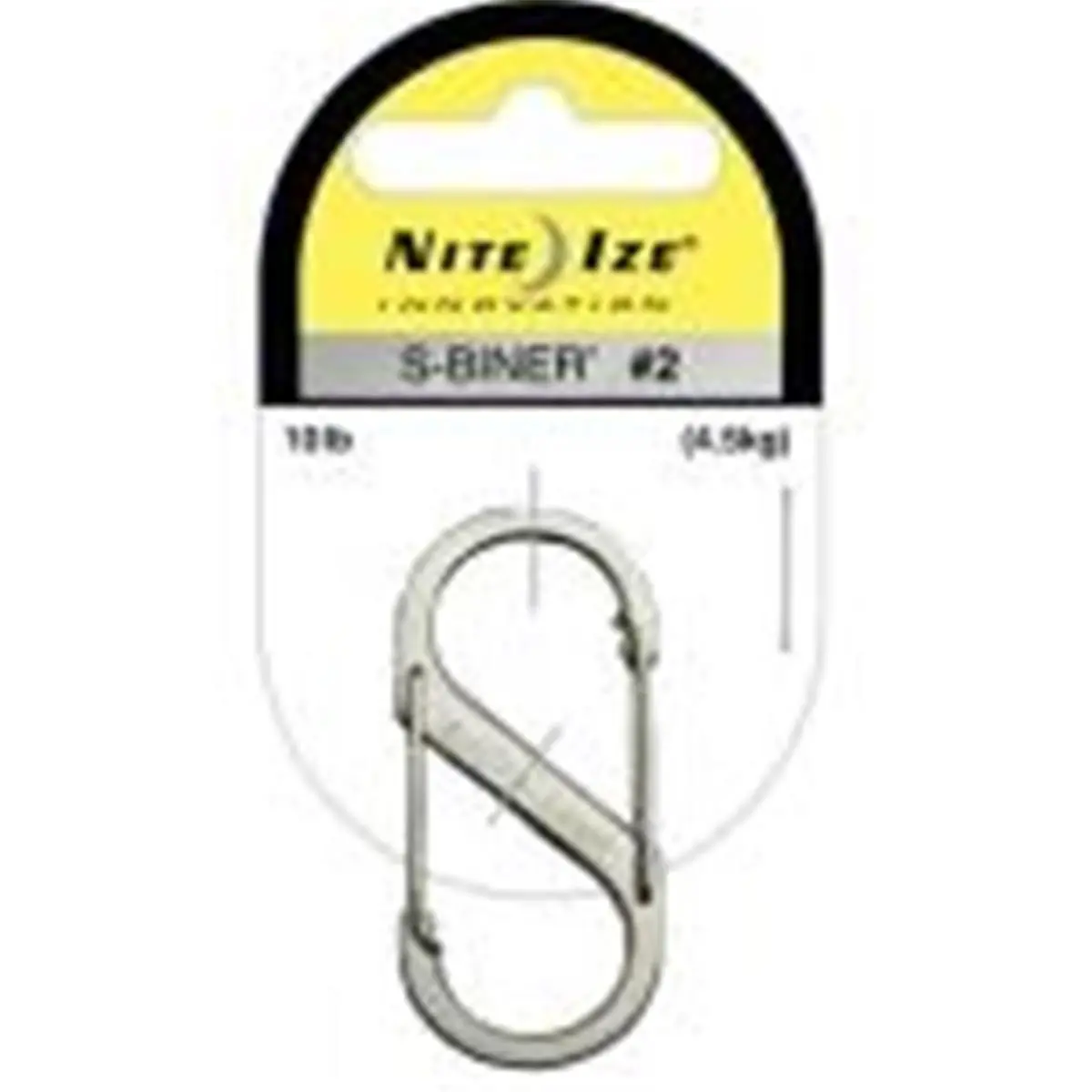 Nite Ize S-Biner Carabiner, Size 2 (0.87 in) Stainless Steel Dual-Gate Simple Practical Clips, 6-Pack with Cleaner Functional Design for Outdoor Gear, Keys, Cleaner, Simple, Practical, Versatile, Functional New Design, Store Valuables, Unisex, Climbing, S