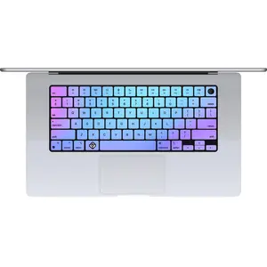 Gradient #7 MacBook Keyboard Sticker