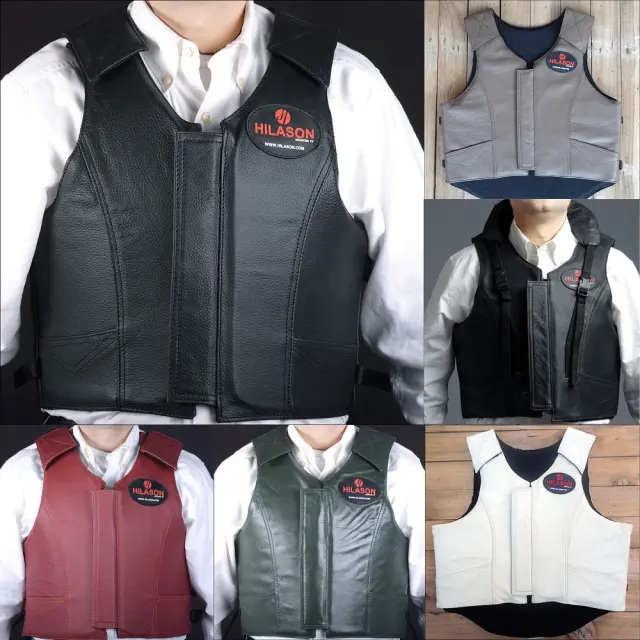 HILASON Western Adult Safety Equestrian Eventing Protective Protection Vest | Horse Riding Unisex