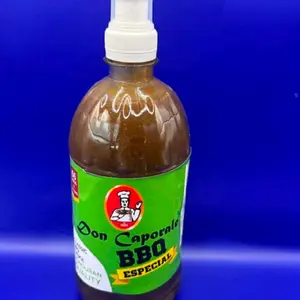1  Don Caporale BBQ Especial 24oz The Best Centroamericano Tasty Flavor Aderezos Don Caporale Foods