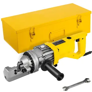 Electric Hydraulic Rebar Cutter, 900W Portable Rebar Cutting Tool For 5/8" (16mm) Rebar Within 3 Seconds, 110V Power Supply, Heavy Duty Electric Rebar Shear For Construction, Fast, Efficient, And Safe