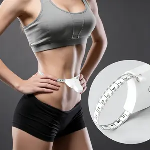 Portable Body Measurement Tape Measure, Retractable Automatic Ruler for Waist Hip Arm Measurements, Home Fitness Tool