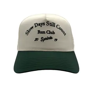 Slow Days Still Count Run Club Structured VP Hat