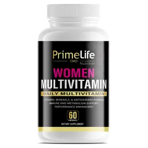 Women's Multivitamin - Daily Multivitamin with Vitamins Minerals & Antioxidants for Immune Support 60 Capsules PrimeLife