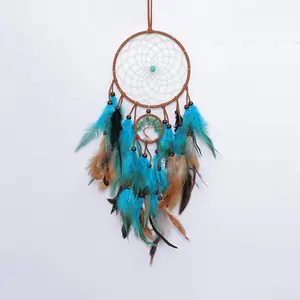 Dream Catcher, 1 Count Tree of Life Decor Feather Dream Catcher, Home Courtyard Garden Living Room Bedroom Hanging Room Decor Decoration Dream Catcher, Handmade Gift Dream Catcher for Friends