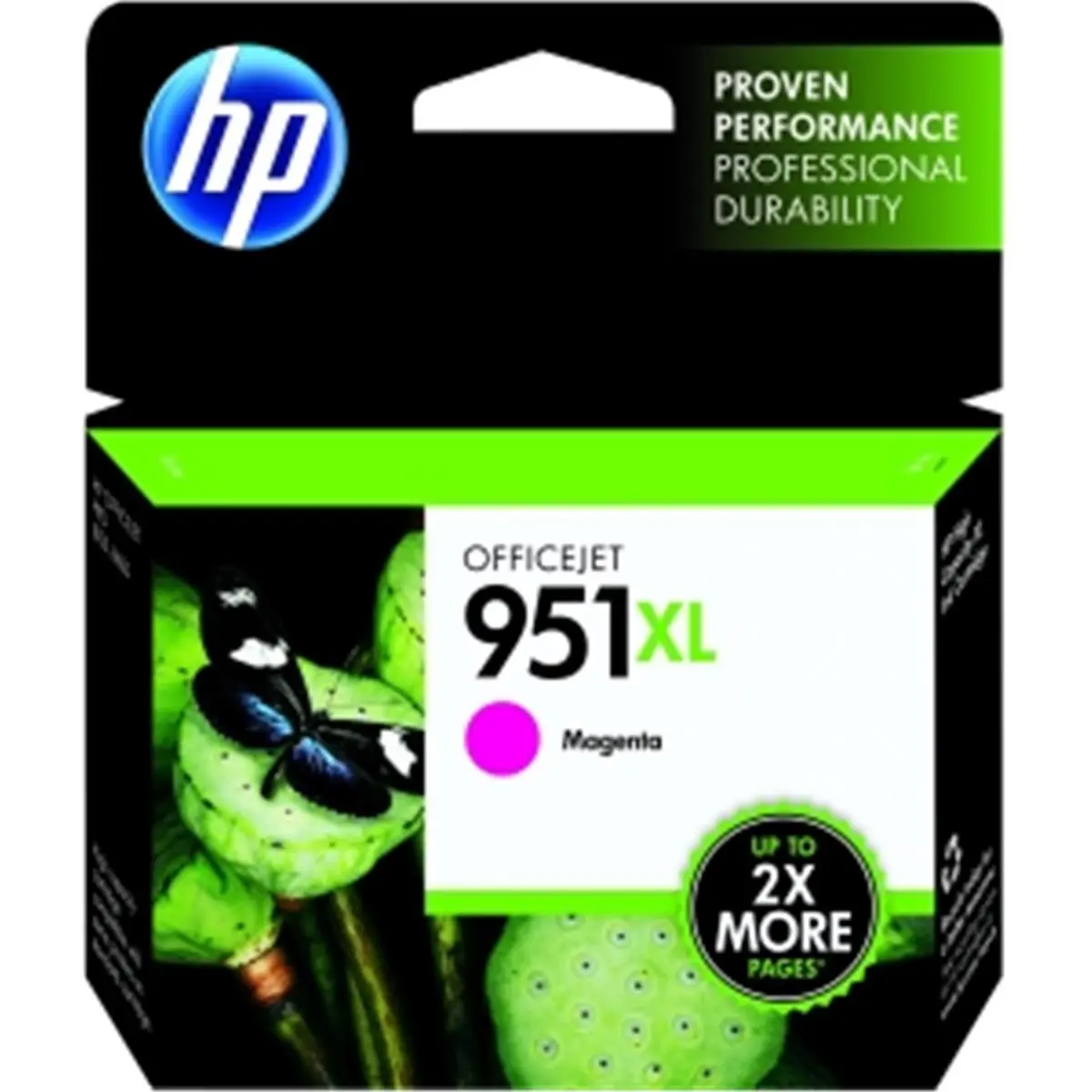 HP 951XL High-Yield Magenta Ink Cartridge (CN047AN), Default Hi Magenta Ink for HP Printers, 1500-Page Yield, Compatible with HP OfficeJet Pro 8600 Printer