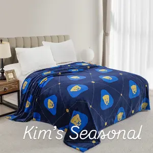 Pumas Super Plush 1 Ply Blanket with Ribbon Packing blankets mexican  blanket