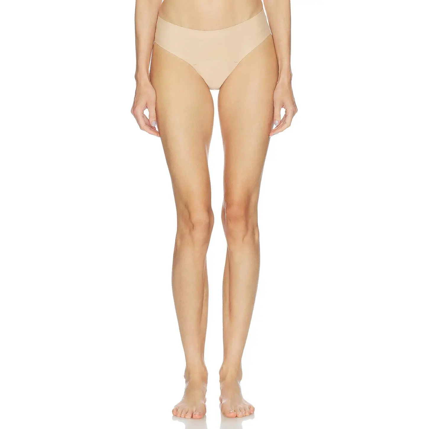 Knix Ultrathin Leakproof Bikini in Warm Sand