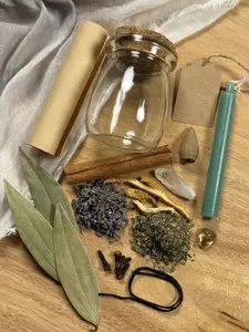 Abundance Jar Spell Kit | Beginner Ritual Tools