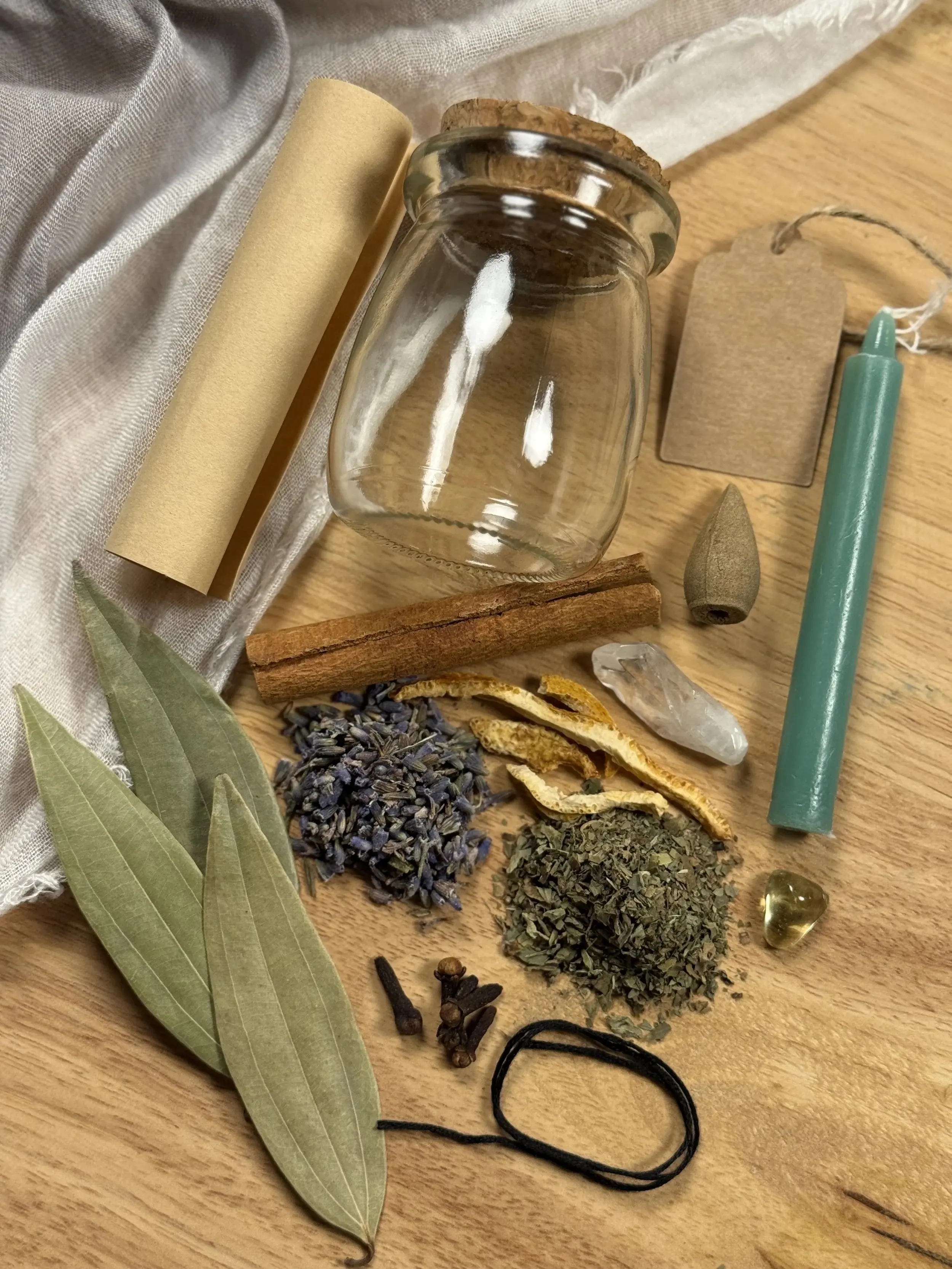 Abundance Jar Spell Kit | Beginner Ritual Tools