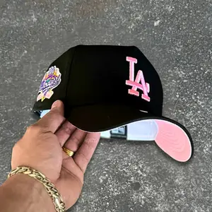 New Era Los Angeles 9FIFTY New York Yankees Black with Pink MLB Cap - Adjustable Classic Baseball Hat
