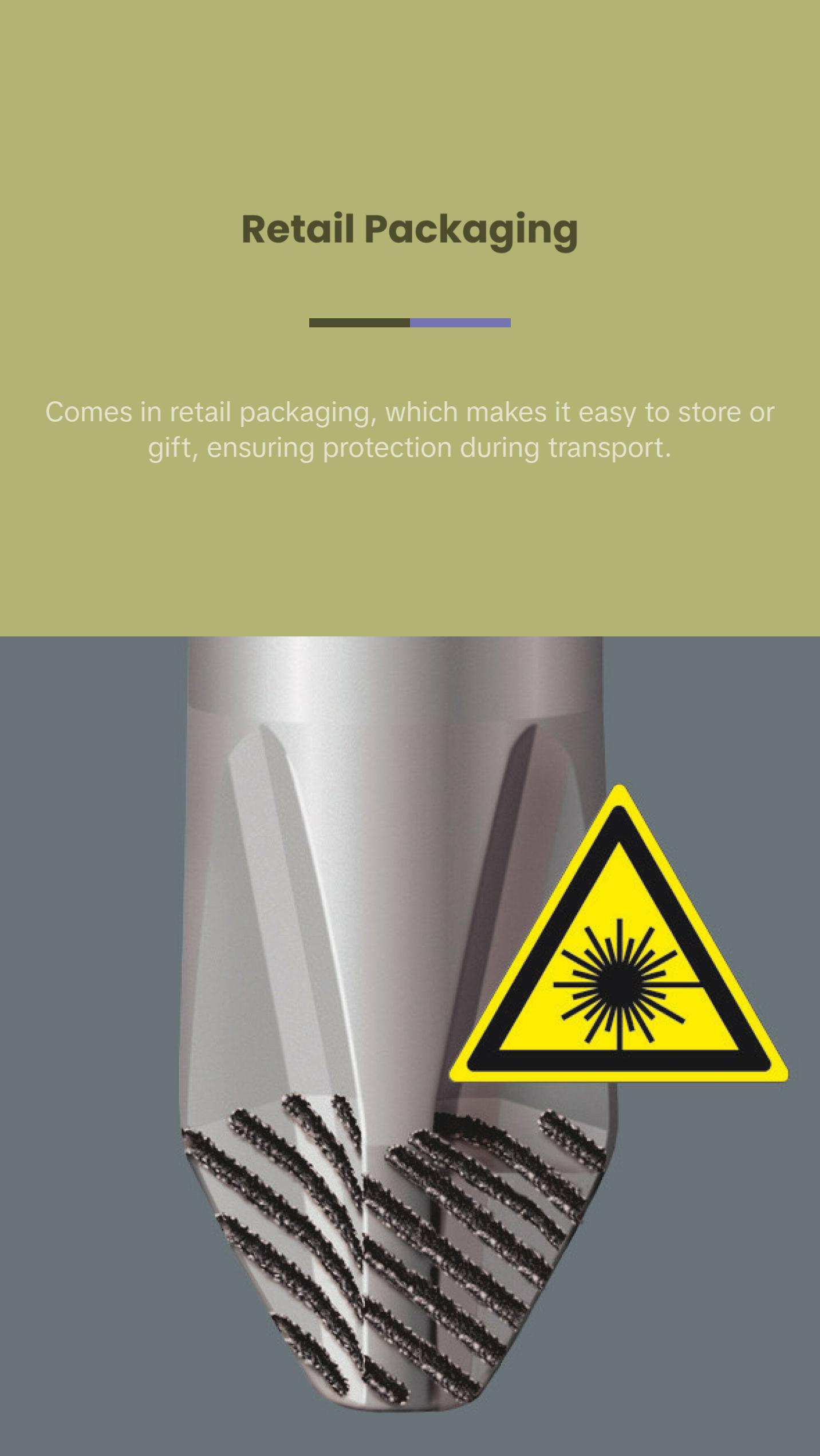 Wera 335 Screwdriver for slotted screws, 0.8 x 4 x 200 mm